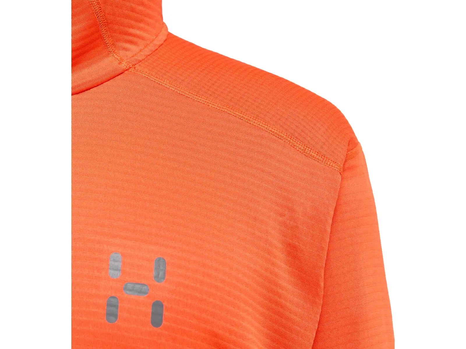Haglöfs L.I.M Mid Multi Hood pánská mikina s kapucí červená
