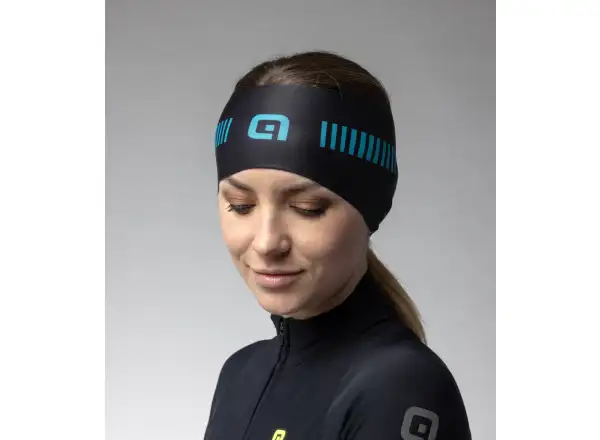 Alé Strada čelenka Black/Turquoise