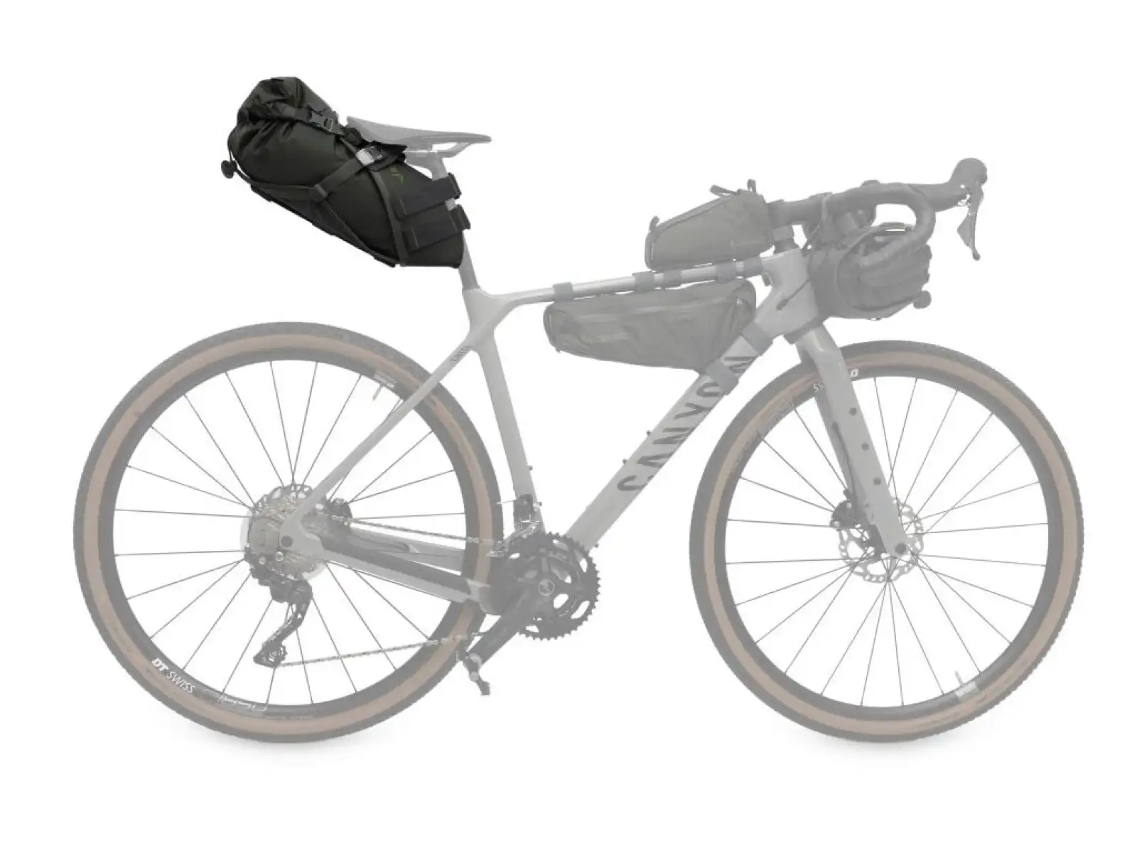 Acepac Saddle Drybag MKIII podsedlová brašna 8 l Black