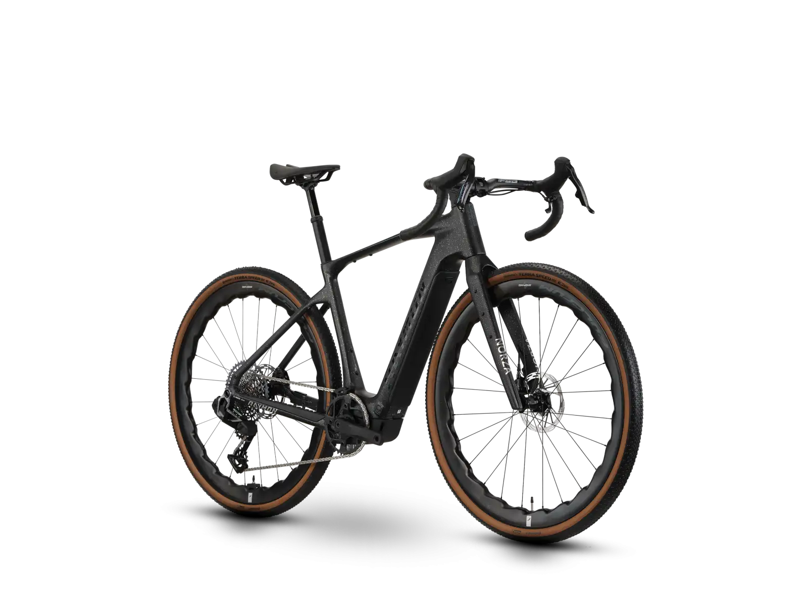 Raymon Norza Ultra carbon sparkle gravel elektrokolo