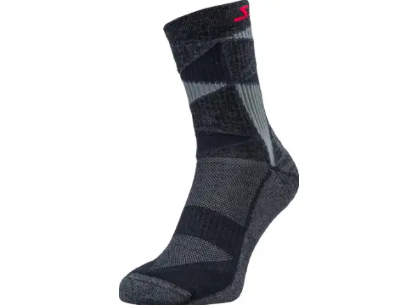 Silvini Vallonga UA1745 ponožky black/red