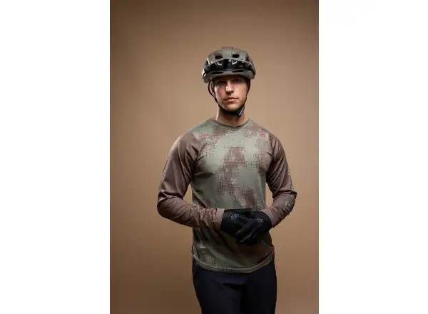 Troy Lee Designs Skyline Chill pánský dres dlouhý rukáv Scattered Olive