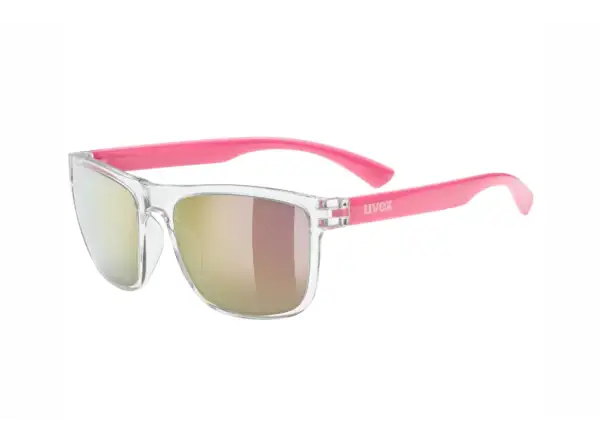 Uvex Rookie dětské brýle Clear/Pink/Mirror Pink