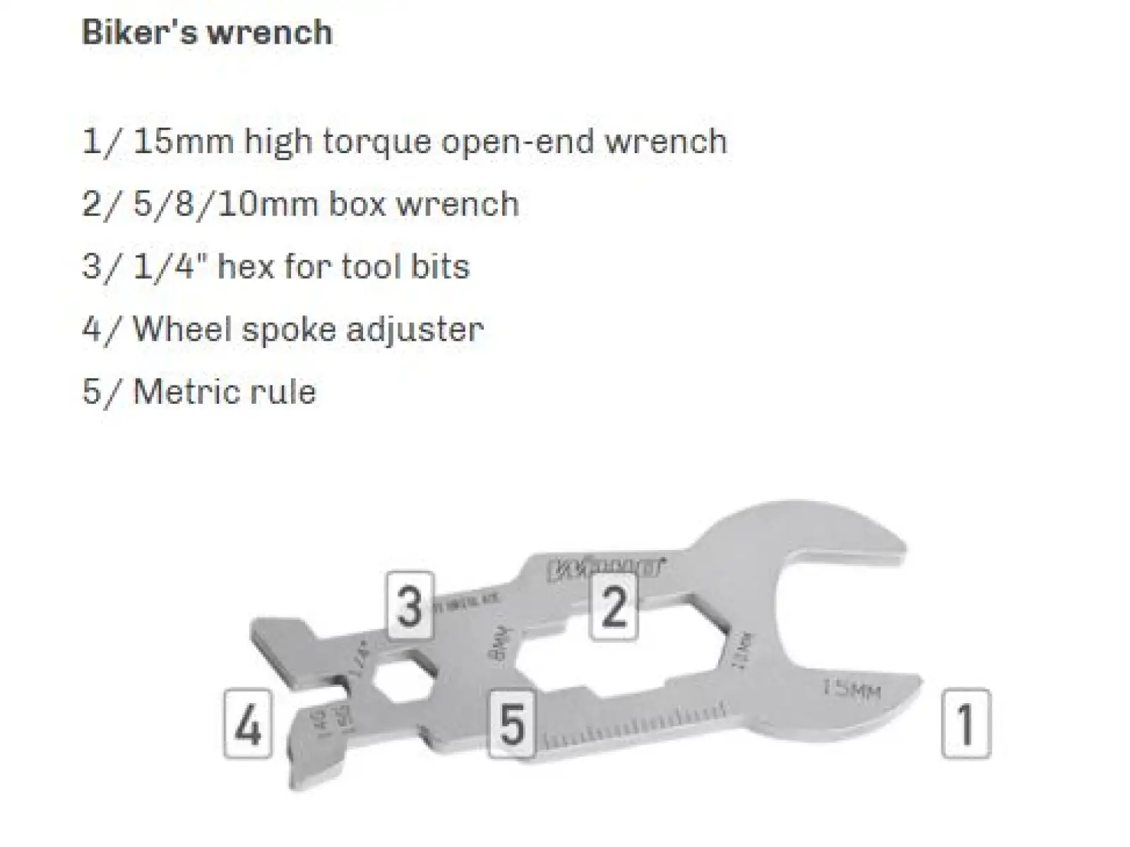 Woho WOKit 2.0 Bikepacking tools sada nářadí Silver