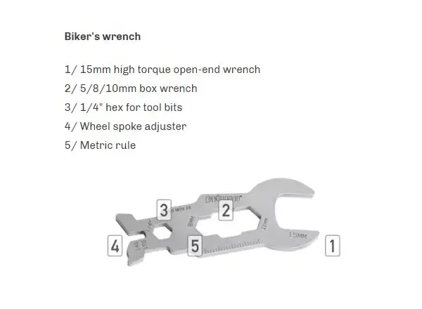 Woho WOKit 2.0 Bikepacking tools sada nářadí Silver
