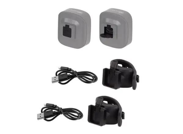 Force Cob 2.0 USB sada přední a zadní blikačky