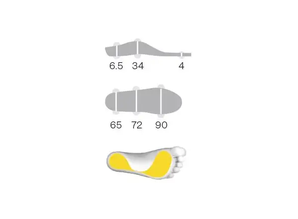 Sidas 3Feet Eco Winter High vložky do bot