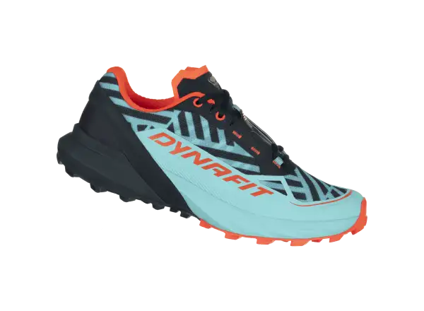 Dynafit Ultra 50 Graphic dámské běžecké boty Blueberry/Fluo Coral