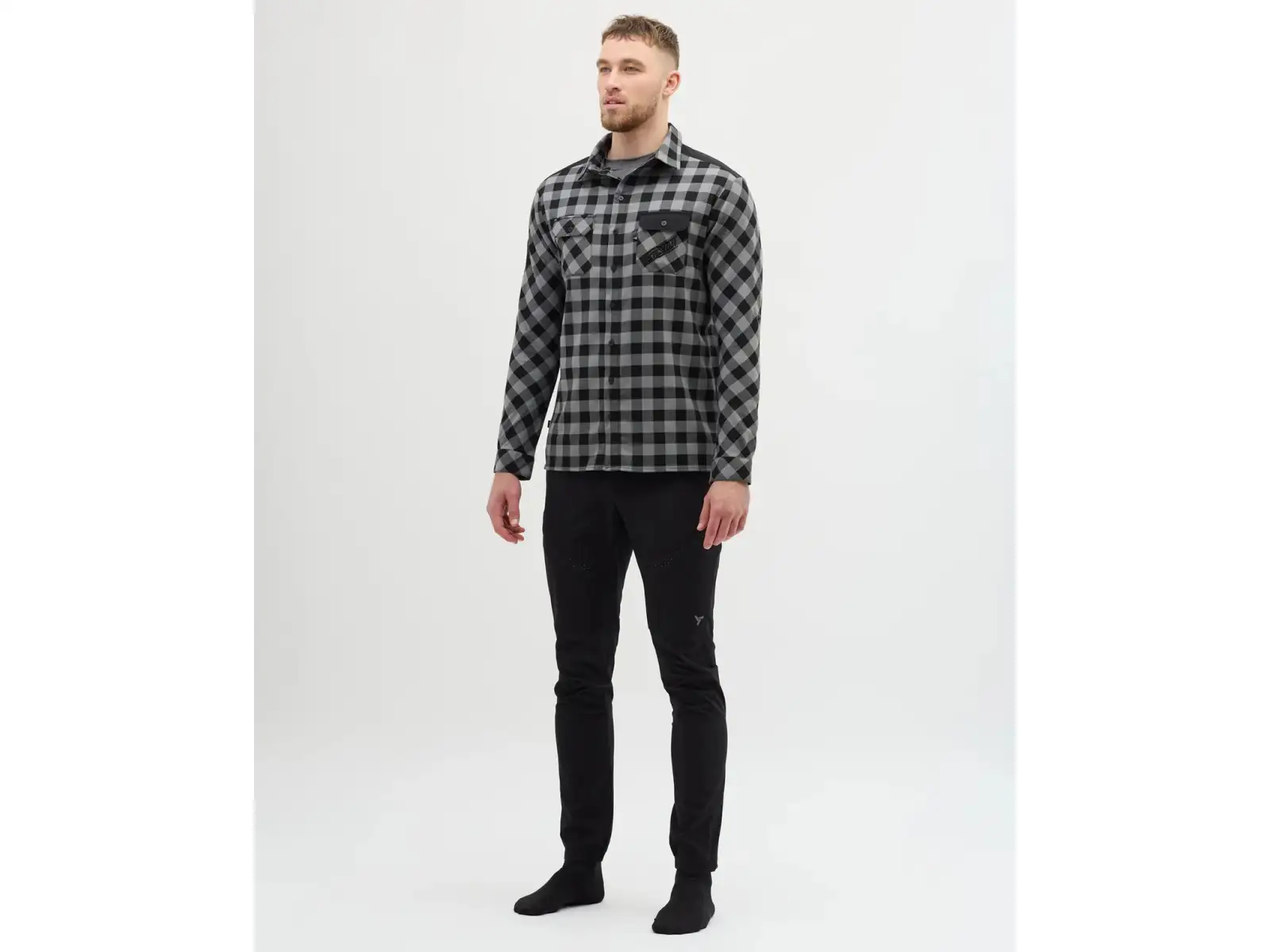 Silvini Farini pánská košile Grey/Black