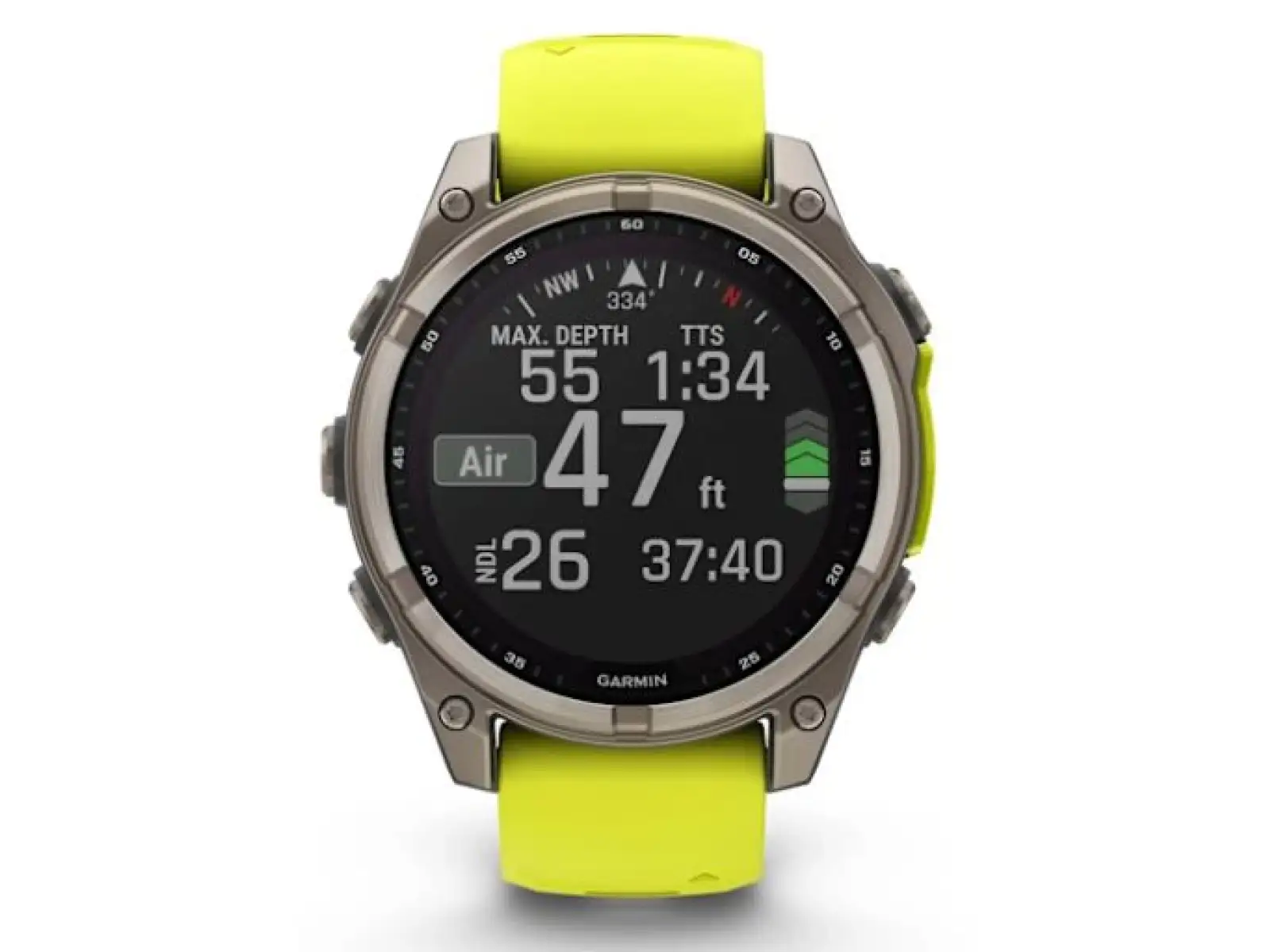 Garmin fenix 8 - 51 mm Solar Sapphire chytré hodinky Titanium Yellow/Graphite
