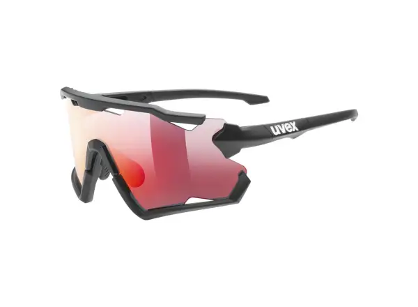 Uvex Sportstyle 228 set brýle Black Mat/Mirror Red Uni