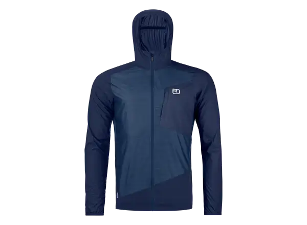 Ortovox Trace Windbreaker pánská bunda Blue Nunatak