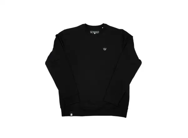 Peatys Embroidered Crew Jumper pánský svetr Crown / Black