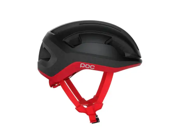 POC Omne Lite přilba Uranium Black/Prismane Red Matt