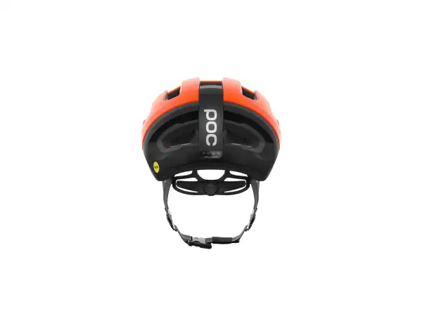 POC Omne Beacon MIPS silniční přilba Fluorescent Orange Matt/Uranium Black Matt