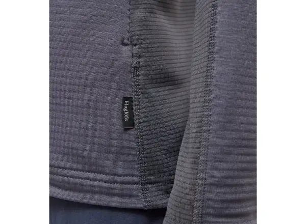 Haglöfs L.I.M Mid Multi Hood dámská mikina s kapucí tmavě šedá