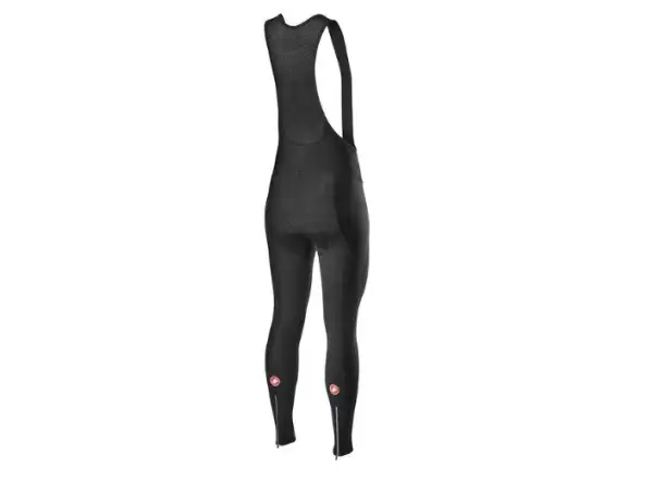 Castelli Entrata Wind Bibtight pánské kalhoty s laclem a vložkou black