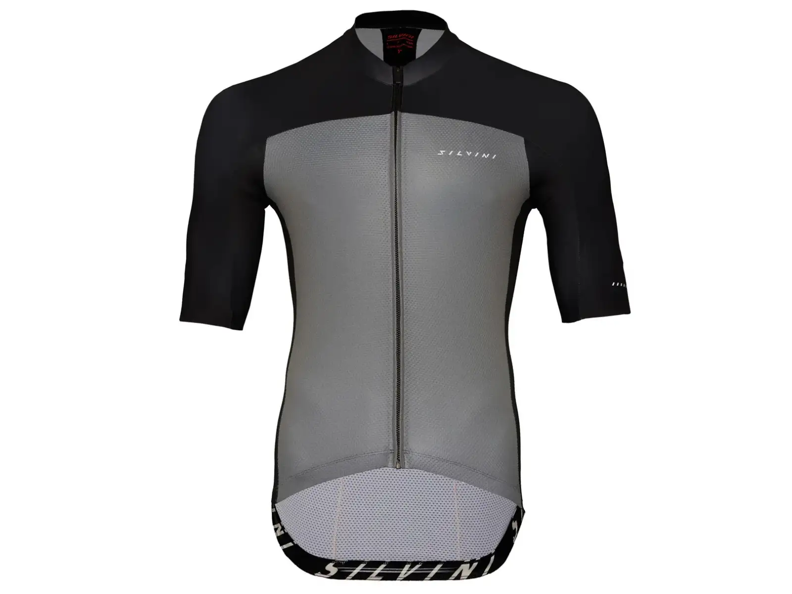 Silvini Stelvio pánský dres krátký rukáv Black/Ruby