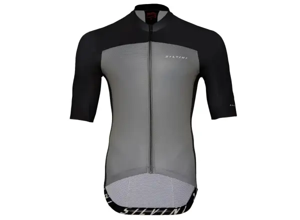 Silvini Stelvio pánský dres krátký rukáv Black/Ruby