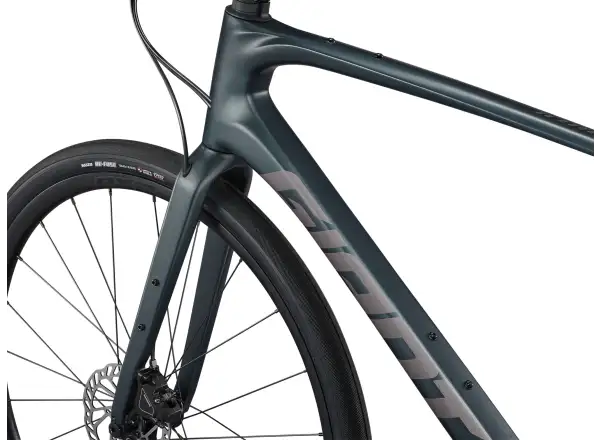 Giant FastRoad AR Advanced 1 silniční kolo Asphalt Green