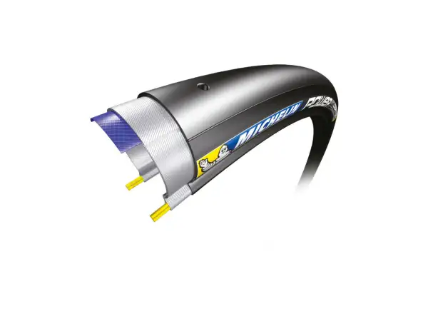 Michelin Power Road Black TS TLR silniční plášť kevlar černá