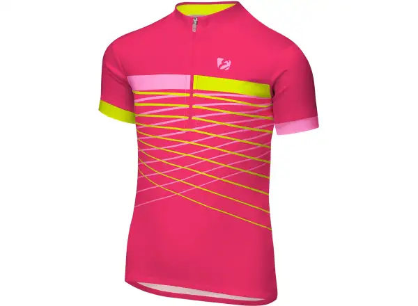 Etape Lucky dětský dres růžová/limeta