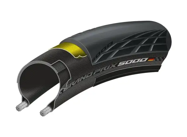 Continental GrandPrix 5000 silniční plášť kevlar 25 - 622 černá