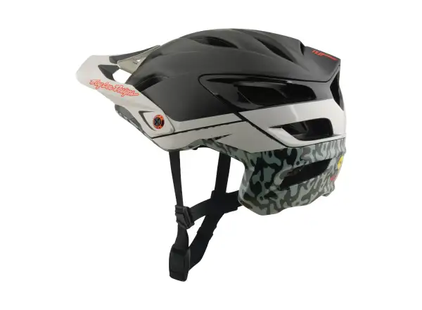 Troy Lee Designs A3 MIPS přilba Halo Charcoal/Pumice