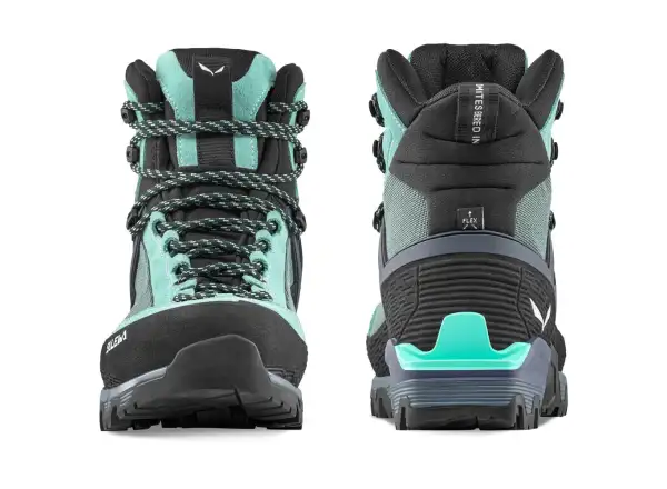 Salewa Mountain Trainer 3 Tech Mid GTX dámské turistické boty Willow/Orion Blue