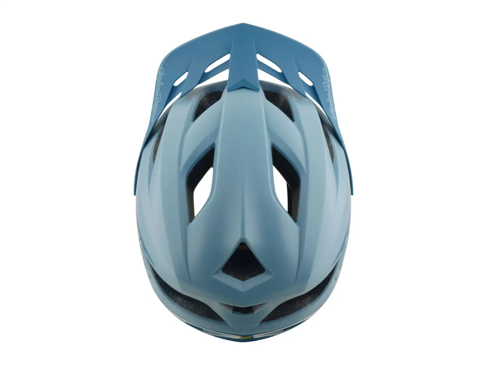 Troy Lee Designs Flowline MIPS přilba Point Dawn Blue/Sapphire