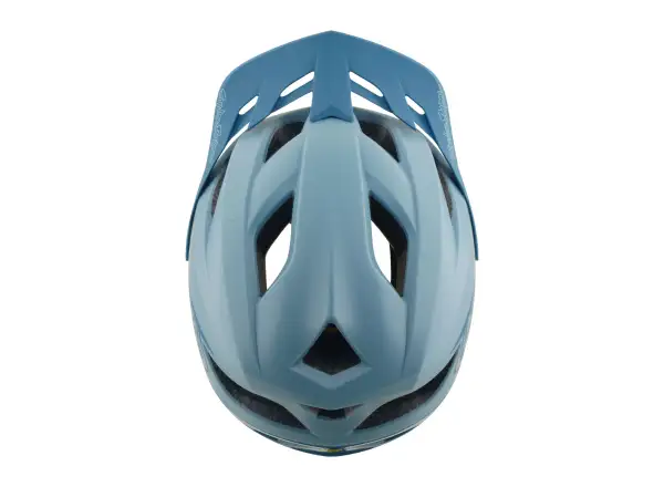 Troy Lee Designs Flowline MIPS přilba Point Dawn Blue/Sapphire