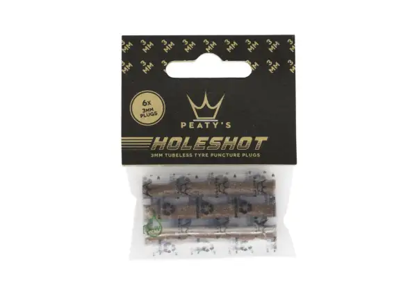 Peatys Holeshot sada knotů 6 ks 3 mm