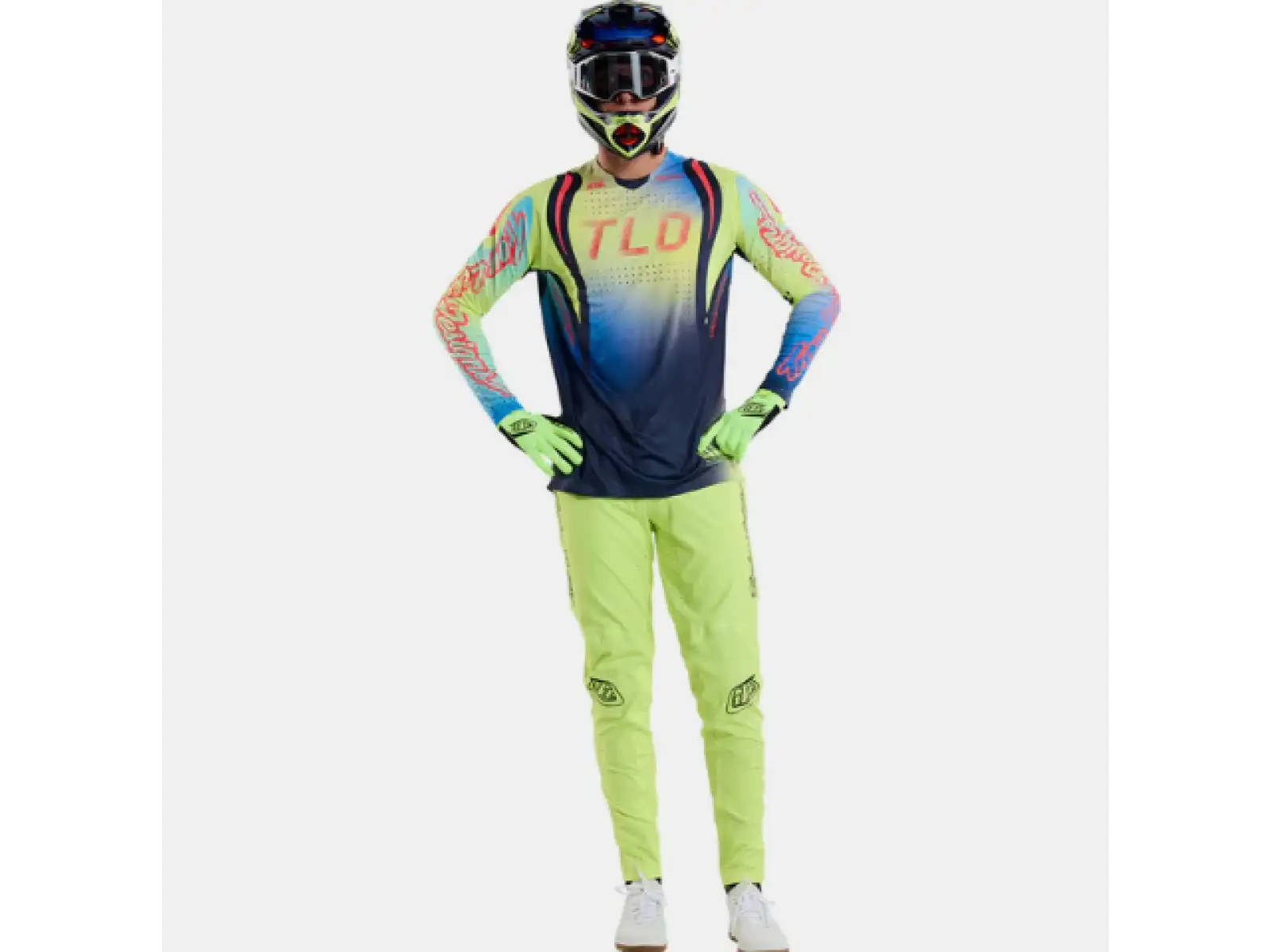 Troy Lee Designs Sprint Ultra Mono pánské kalhoty Glo Yellow