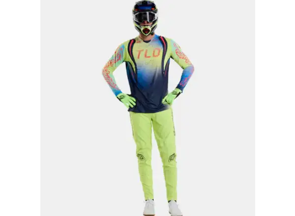 Troy Lee Designs Sprint Ultra Mono pánské kalhoty Glo Yellow