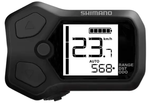 Černobílý displej Shimano SC-E5000