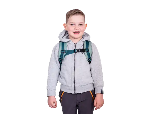 Kohla Happy Rocky 8 dětský turistický batoh Beryl Green