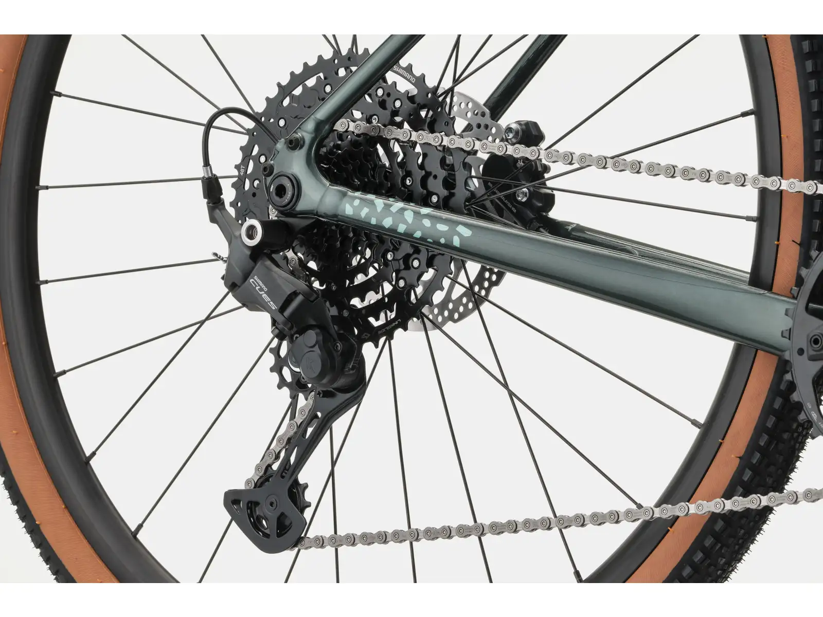 Cannondale Topstone CAAD 3 CUES 1X gravel kolo Tech Green