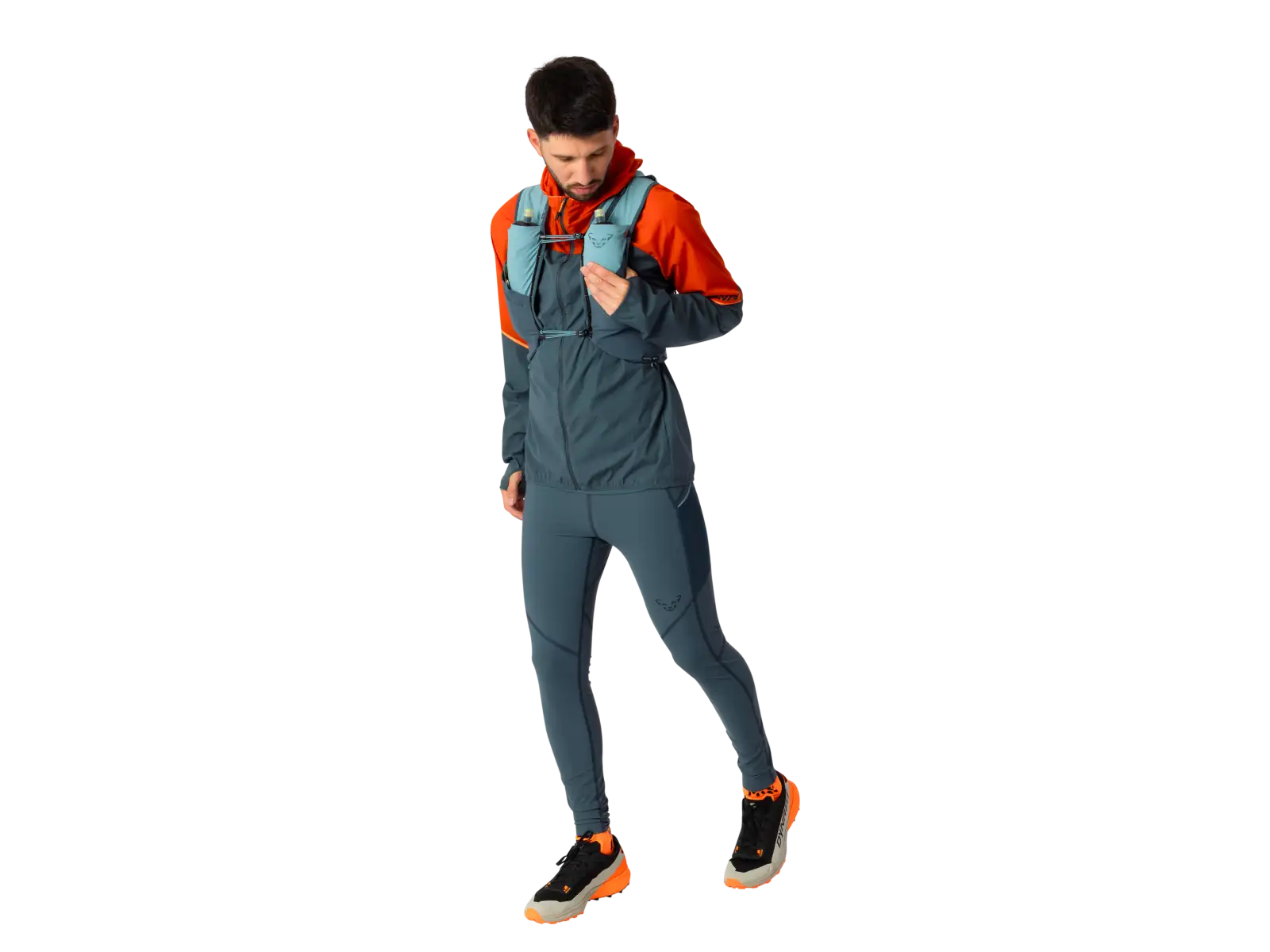 Dynafit Alpine 15 l běžecká vesta Smoke Blue/Cinder
