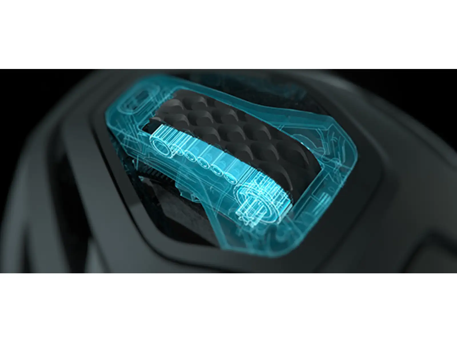 Lazer Vento KinetiCore přilba černá/stříbrná