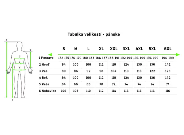 Silvini Soracte pánské zimní kalhoty Olive/Black