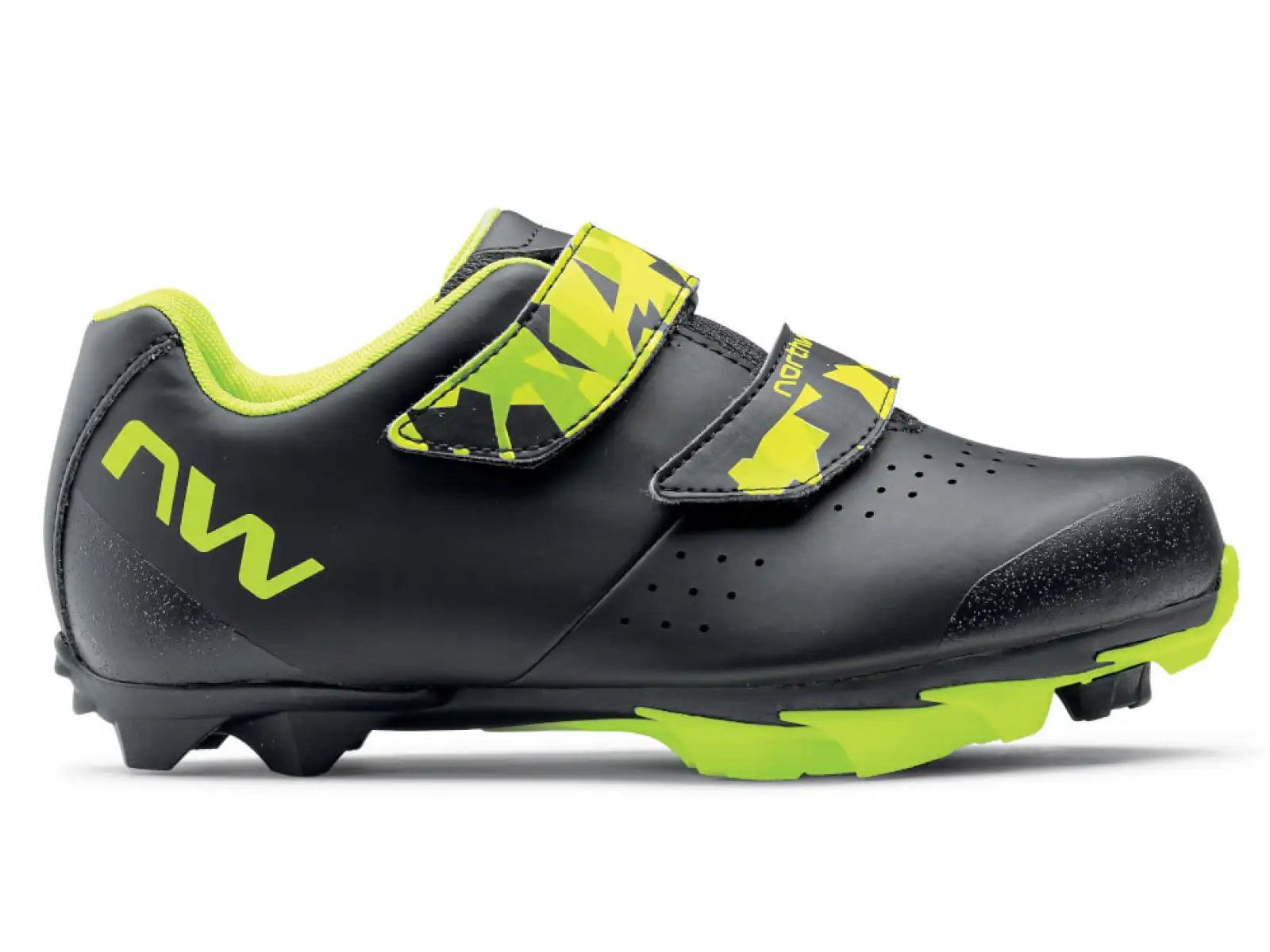 Northwave Origin Junior dětské tretry Black/Yellow Fluo
