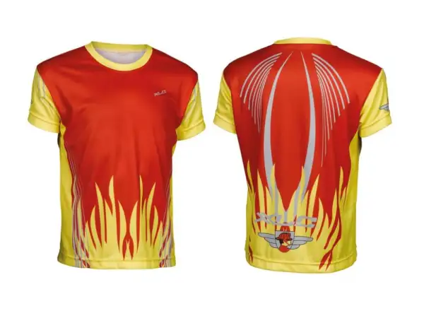 XLC Comp dětský dres krátký rukáv Fireworker