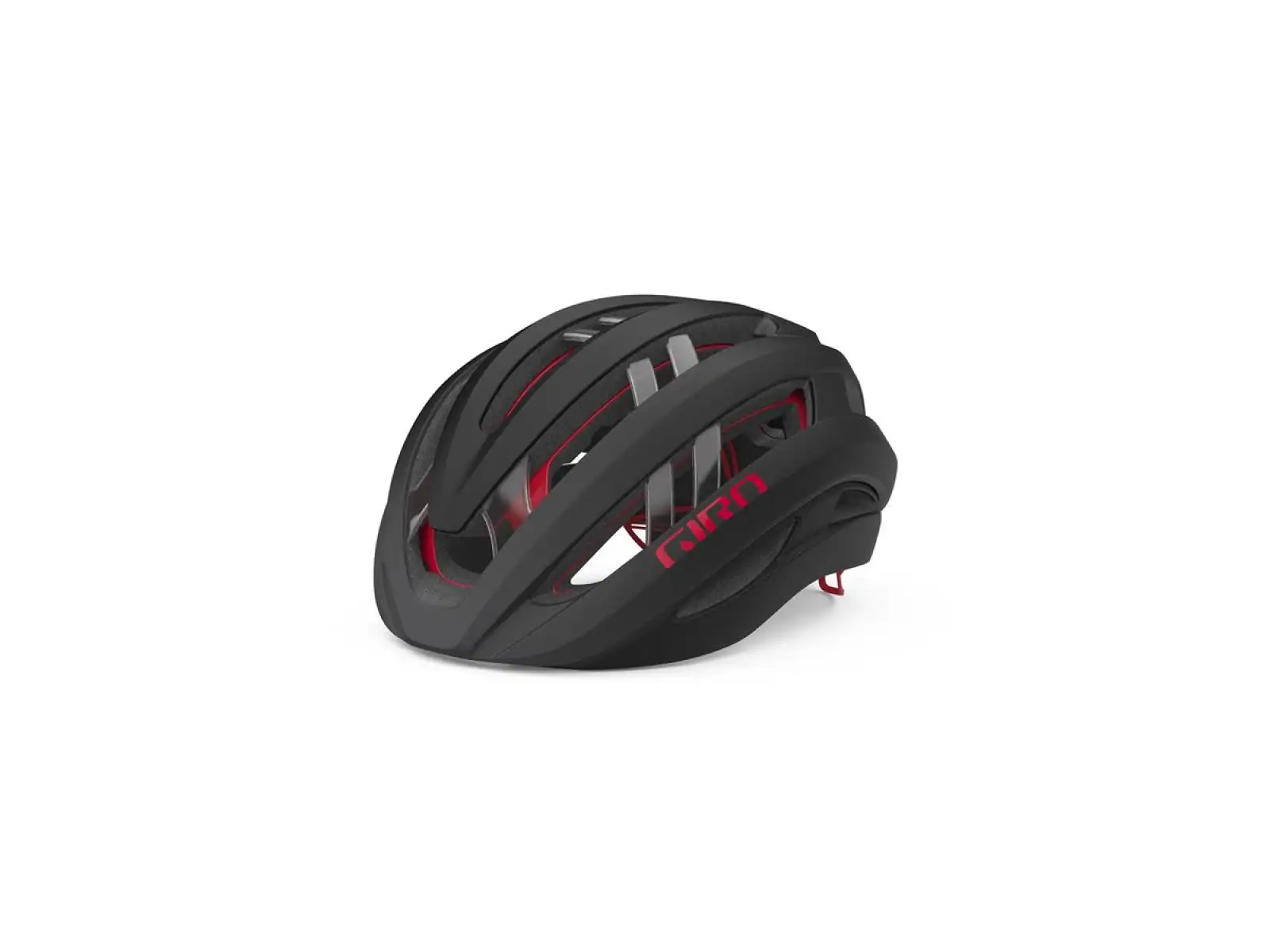 Giro Aries Spherical přilba Mat Carbon/Red