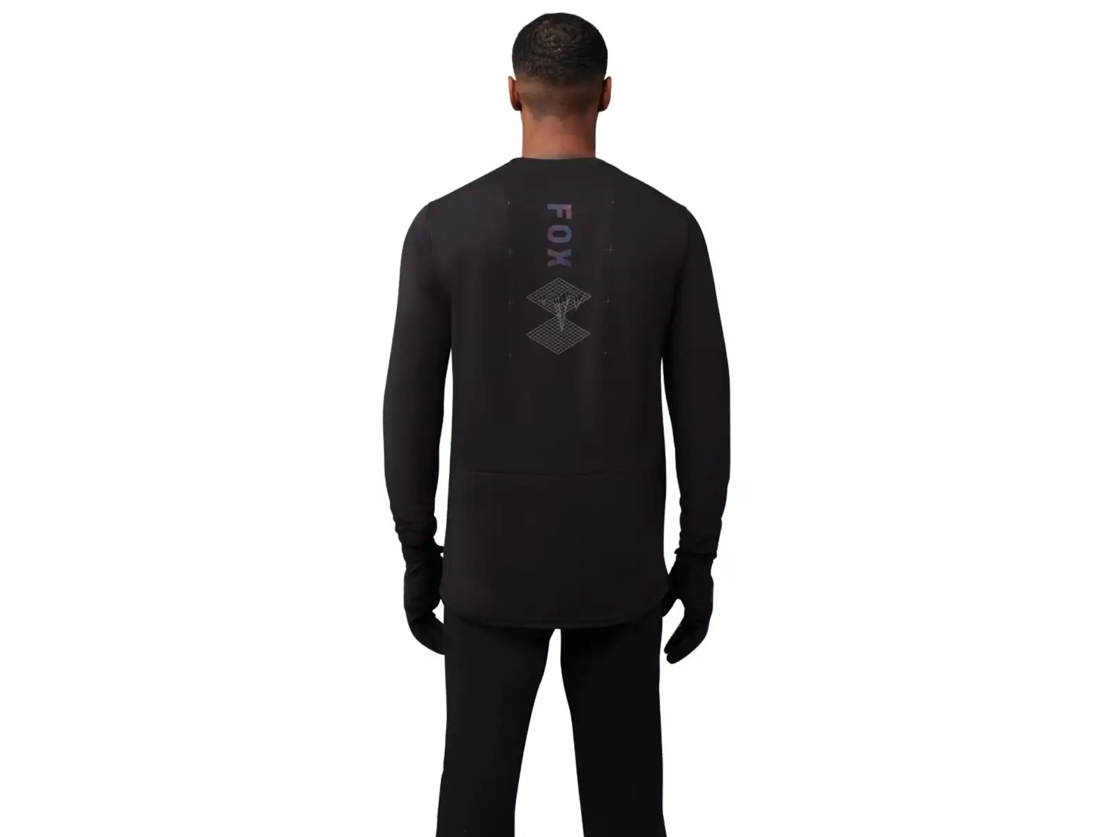 Fox Ranger Dr Md Lunar pánský dres dlouhý rukáv Black