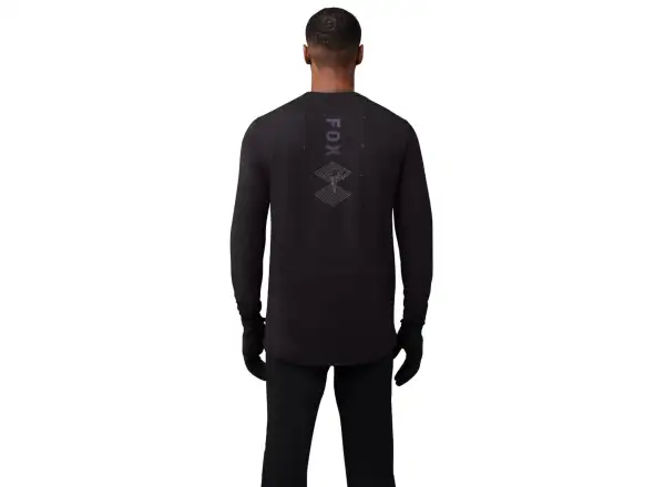 Fox Ranger Dr Md Lunar pánský dres dlouhý rukáv Black