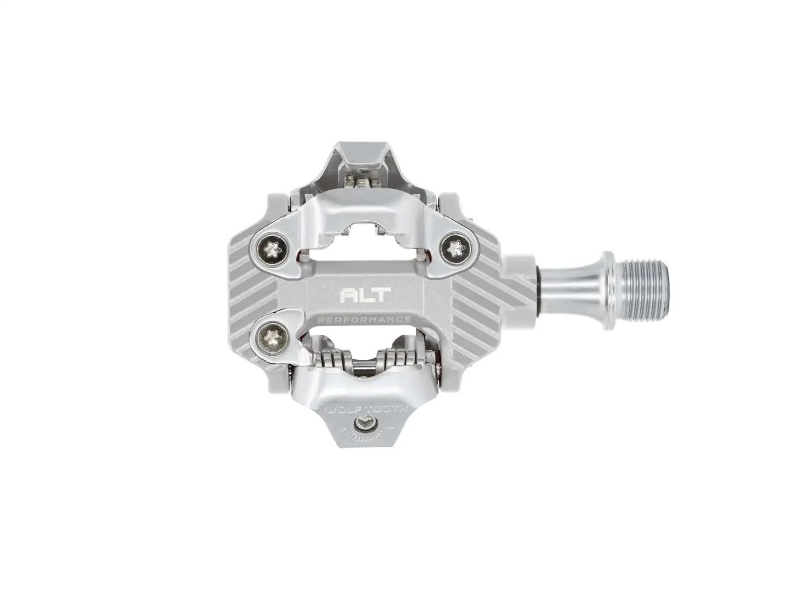 Wolf Tooth ALT XC Clipless Performance pedály raw silver