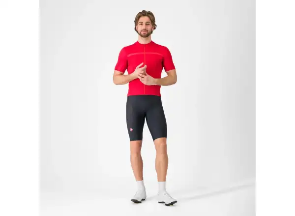 Castelli Competizione 2 pánské kraťasy s vložku a laclem Black