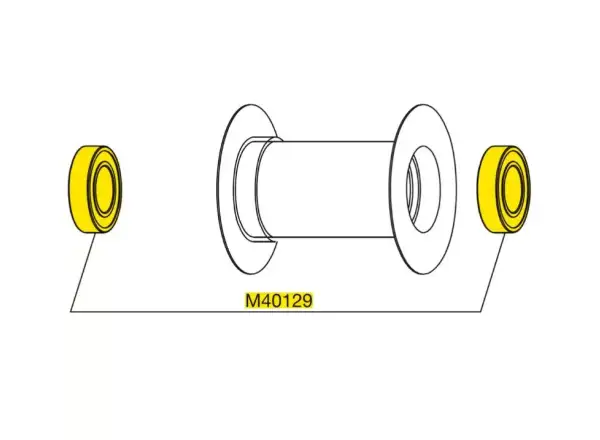 Mavic Bearing Kit pro přední náboj (M40129)