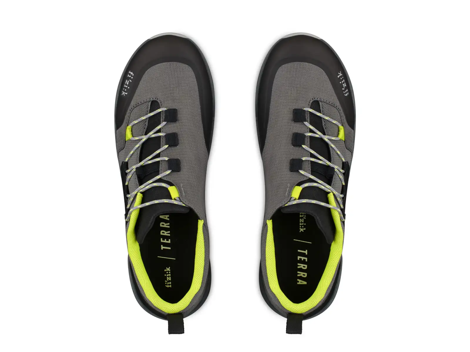 Fizik Terra Ergolace X2 MTB pánské tretry Grey/Yellow Fluo