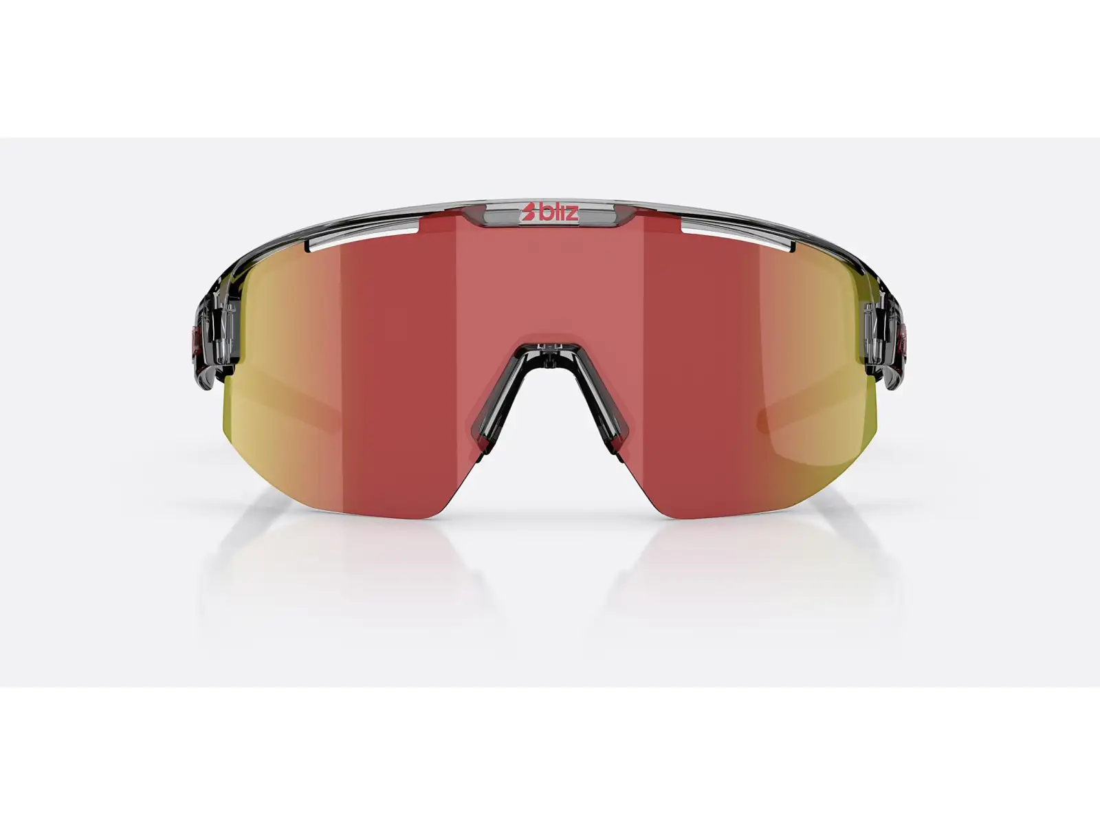 Bliz Matrix sluneční brýle Transparent Dark Grey/Brow Red Multi